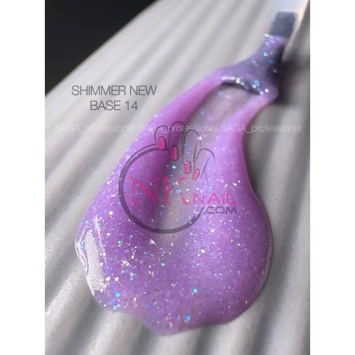 База Saga Shimmer Base №14, 15 мл